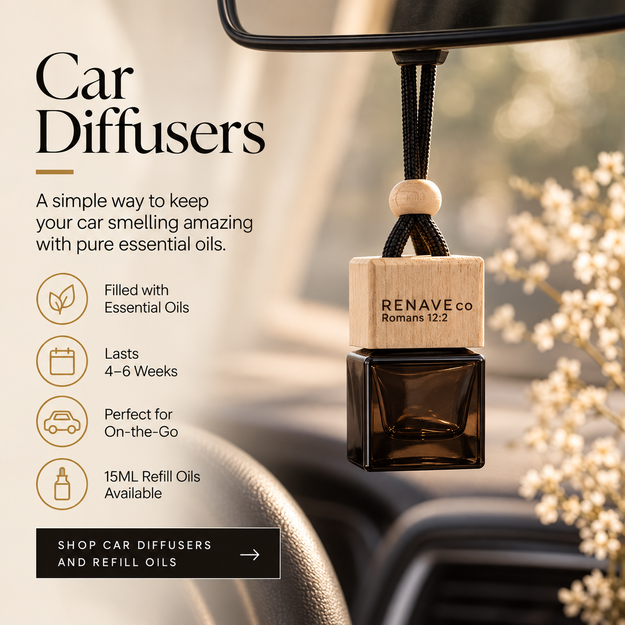 Best Car Diffusers for Fresh Air – RENAVE Co.