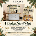 Holiday Sip & Pour | Candle-Making Experience