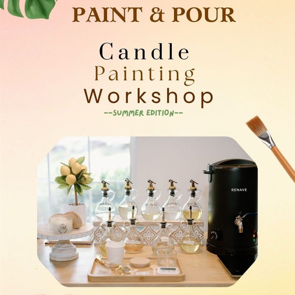 Candle Painting Workshop — Summer Edition - RENAVE Co.