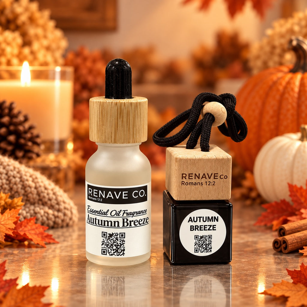 Essential Oil Car Diffuser & Refill Set